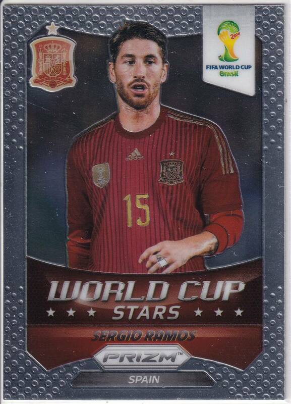 2014PANINI PRIZM　No.34　SERGIO RAMOS　セルヒオ・ラモス　スペイン代表