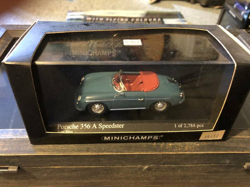 送料無料 Minichamps 1/43 Porsche 356 A Speedster blue 1956 ミニチャンプス ポルシェ PMA 430 065539