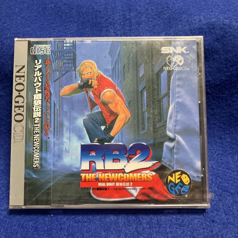 未開封新品【　リアルバウト餓狼伝説2　 SNK 】ネオジオCD　 NEOGEO CD