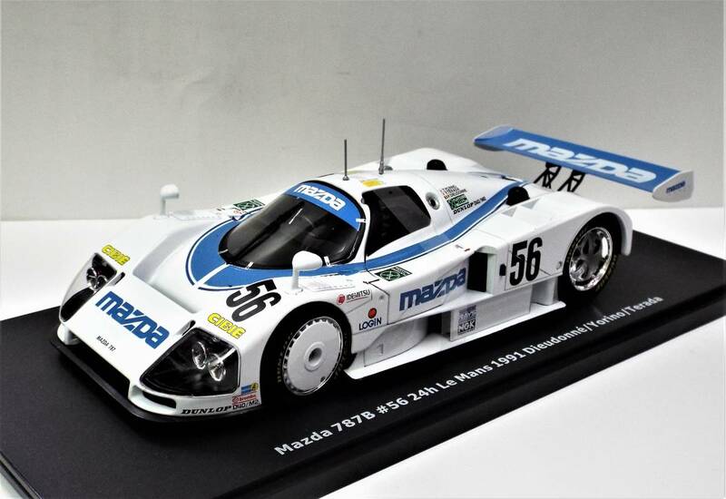 【CMR】1/18 マツダ 787B #56 1991年 ルマン24hレース出場車 (商品№ CMR207 )ダイキャスト製のミニカー 並行輸入品