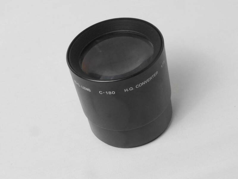 OLYMPUS IS/L LENS C-180 H.Q. CONVERTER 1.7X　テレコン