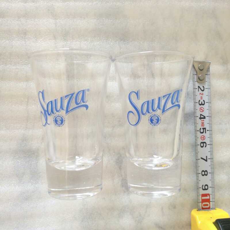即決 ショットグラス 2個 サウザ テキーラ Sauza グラス