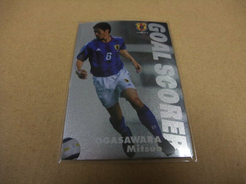 通販限定 カルビー 2006 日本代表 GS-07 小笠原満男 鹿島アントラーズ ゴールスコアラー サッカーカード