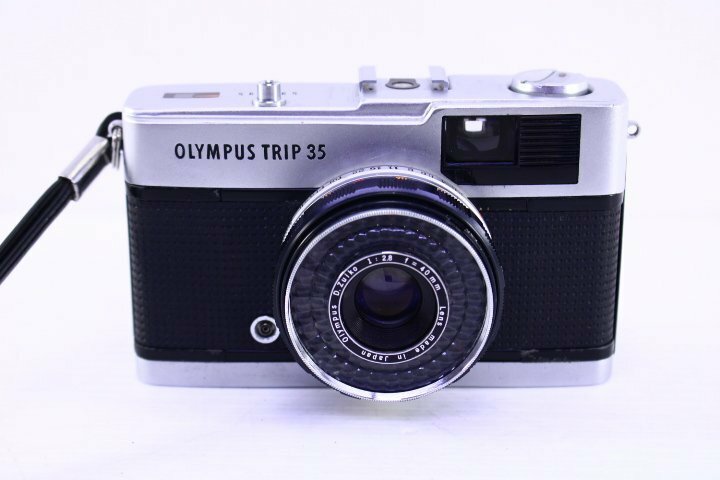 ●OLYMPUS オリンパス OLYMPUS TRIP 35 オリンパストリップ35 フィルムカメラ コンパクト 35mm フルサイズ 目測式 動作未確認【10798245】
