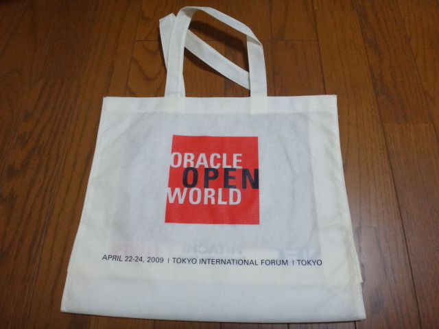 ★ Oracle OPEN WORLD 2009、2012とCLOUD 12c バッグ 3種 ★