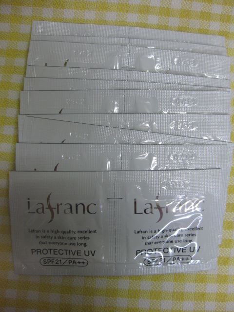 新品！ Lafranc ラフラン プロテクティブ UV 日やけ止め 化粧下地 2袋×10枚