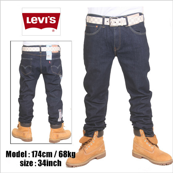 33インチ LEVIS LEVI`S リーバイス 511 スリム デニムパンツ インディゴ リンス デニム ジーンズ ジーパン 33 アメージング 服 L XL