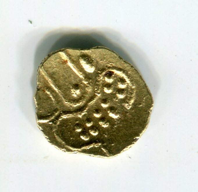ポルトガル領インド　コーチン(cochin) 1688年~18世紀 ファナム金貨　Fr-1504　@153