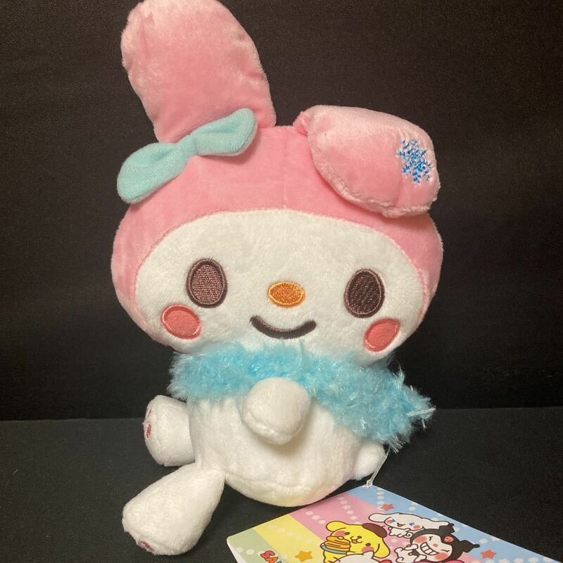 ゆるかわ サンリオキャラクターズ なかよしマフラーぬいぐるみ マイメロディ マイメロ ぬいぐるみ マスコット グッズ SANRIO サンリオ