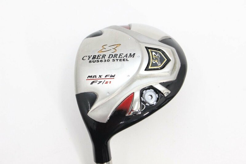 CYBER DREAM ■ SUS630 STEEL MAX FW 7/21° フェアウェイウッド ゴルフクラブ 左利き用 ■ A1641