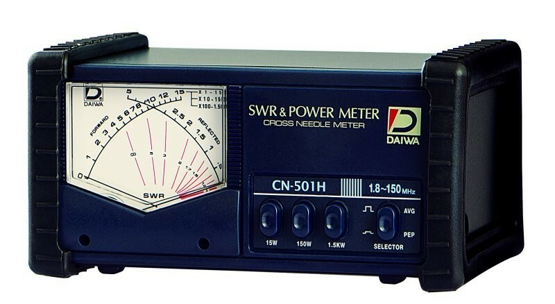 CN-501H ダイワ簡単操作 HF～150MHz SWR＆パワー計