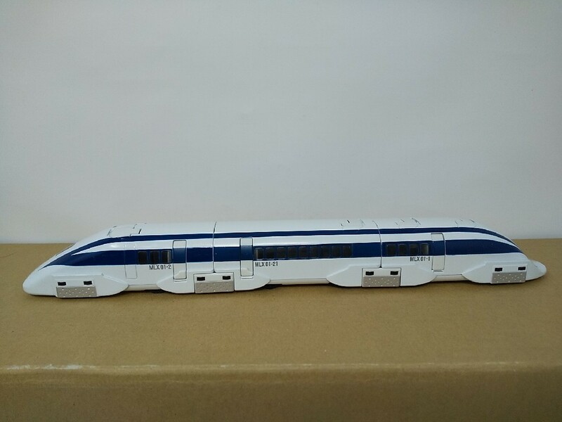 ■タカラ チョロＱ 超電導リニア MAGLEV EXPERIMENTAL 01(3両編成) 愛知万博限定 ミニカー