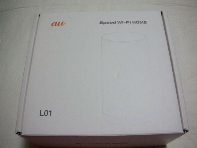 ◆中古品 au Speed Wi-Fi HOME L01◆HWS31MWA WiMAX ルーター SIMフリー 機種