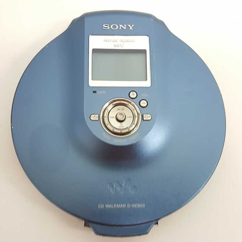 【 D-NE900 】SONY D-NE900 ソニー walkman CDプレーヤー・CDウォークマン ブルー　訳あり