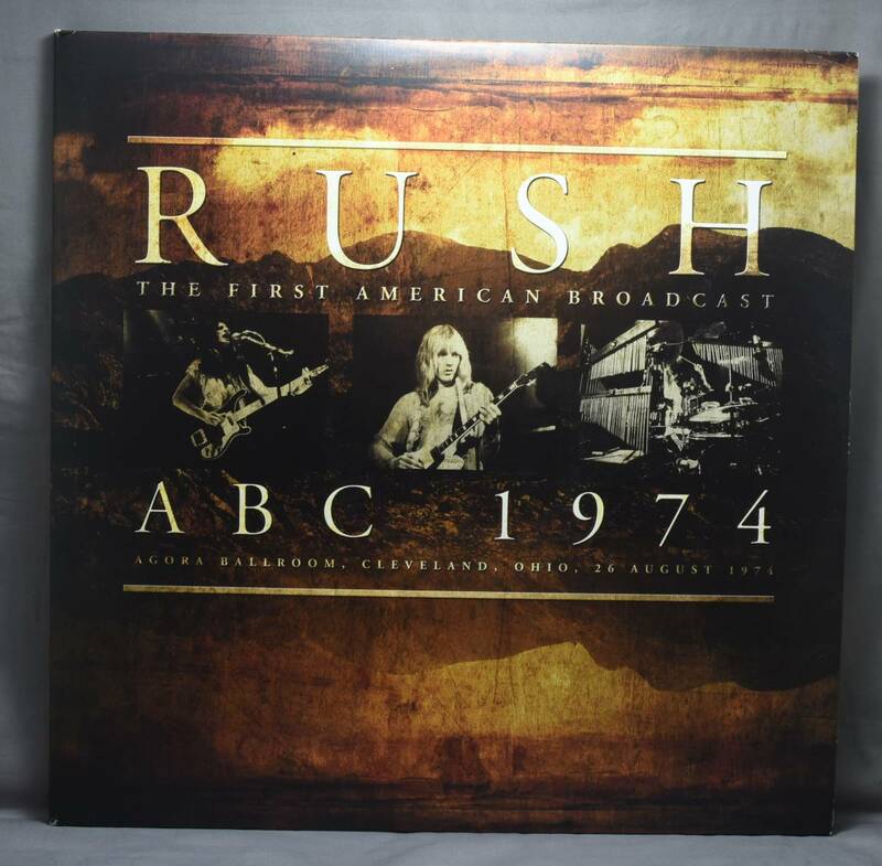▲☆【RUSH】ABC 1974 アナログレコード [2LP] ★★△