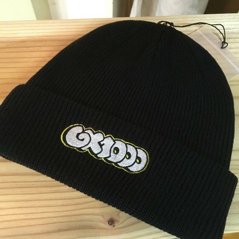 【GX1000 】 BUBBLE BEANIE BLACK スケボー スケートボード 5boro alltimers supreme ニット 黒　ブラック