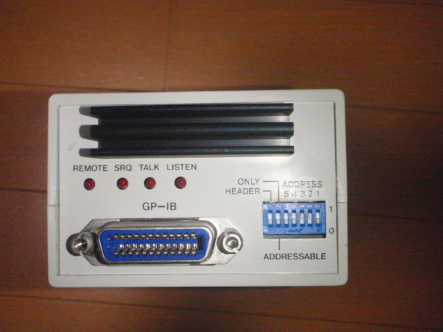 A009-02　ADVANTEST製GP-IB アダプタ　ユニット　TR1163