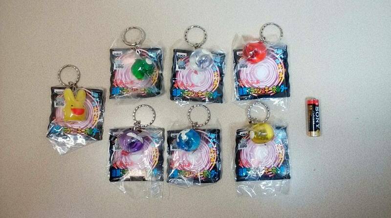 Puyo Puyo key ring /すーぱー ぷよぷよ 連鎖フラッシュ・キーホルダー　全7種　BANPRESTO　プライズ景品・非売品(not for sale)・未開封品