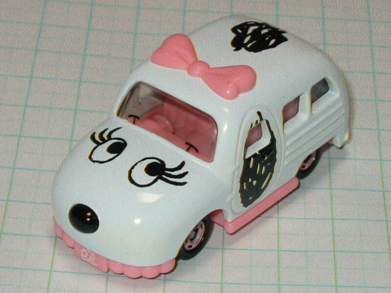 ドリームトミカ Dream TOMICA★スヌーピーズ シスター ベル SNOOPY’S SISTER BELLE スヌーピー Peanuts ベトナム製 ジャンク品　