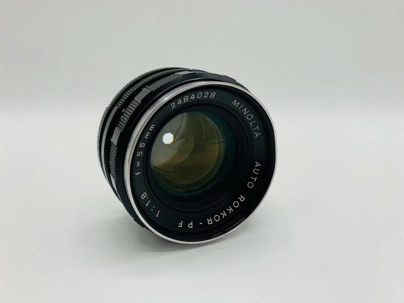 ★外観美品★ ミノルタ MINOLTA AUTO ROKKOR PF 55mm F1.8 #B000544