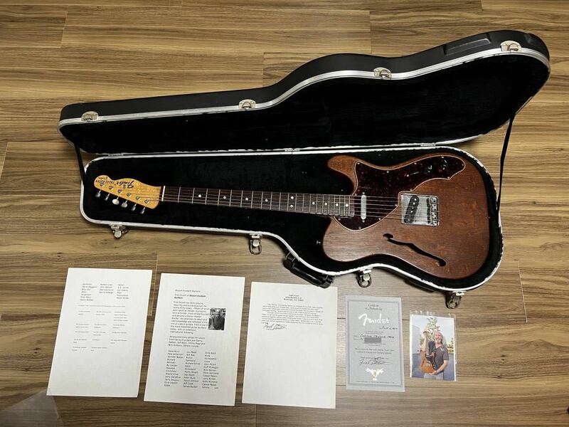 フレッドスチュアート シニアマスタービルダー　Fender Custom Shop Custom Thinline Telecaster　Fred Stuart 1997年製