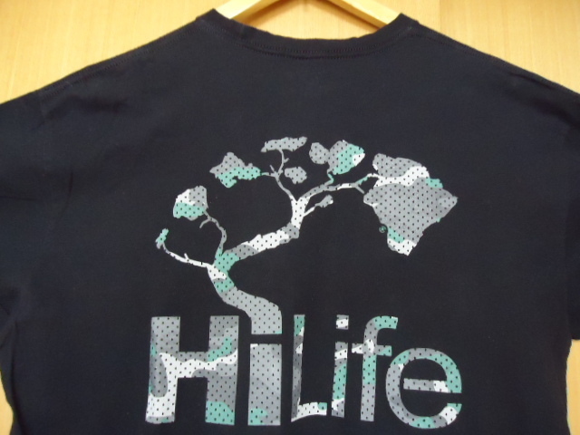 即決　ハワイ　Hi Life　ハイライフ　Ｔシャツ　黒色　ＸＬ