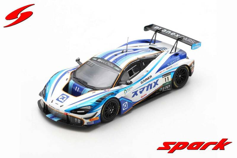 SJ091 1/43 MCLAREN 720S GT3 No.11 PLANEX SMACAM RACING SUZUKA 10H 2019 マクラーレン 720S NO.11 鈴鹿 10h 2019