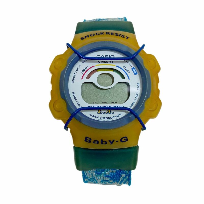 送料無料■ 未使用 【CASIO　Baby-G】カシオ ベイビーG bg-110 ジャガードベルトタイプ