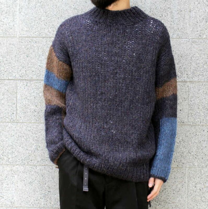 UNUSED Hand-Kniting Sweater ハンドニット セーター ジップ ジャケット パンツ シャツ パーカー スウェット ハット キャップ アンユーズド