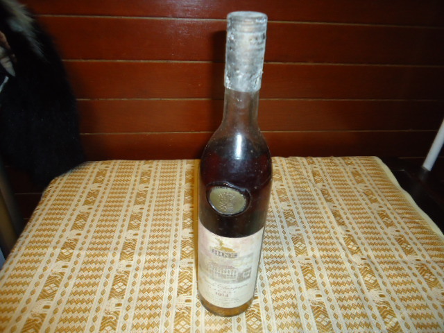 古酒　未開栓　ブランデー　HINE Grande Champagne COGNAC 1914 FRANCE 