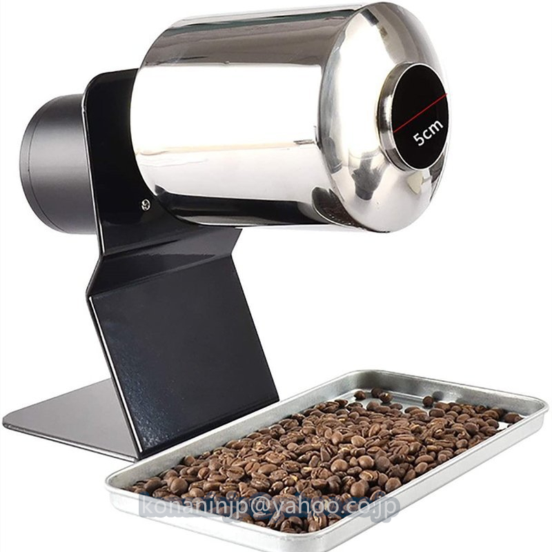 強くお勧め★コーヒーロースター コーヒー焙煎機穀物の焙煎機ステンレス鋼の電気速度調節可能な家庭用焙煎機
