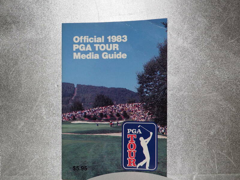 希少!! １９８３年米国 PGA　ゴルフツアーガイドブック （登録選手名鑑、試合結果等） Offcial 1983 PGA TOUR Media Guide