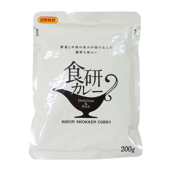 同梱可能 レトルトカレー 食研カレー/7612 晩餐館 焼肉のたれでお馴染み日本食研 業務用 200ｇｘ３食セット/卸