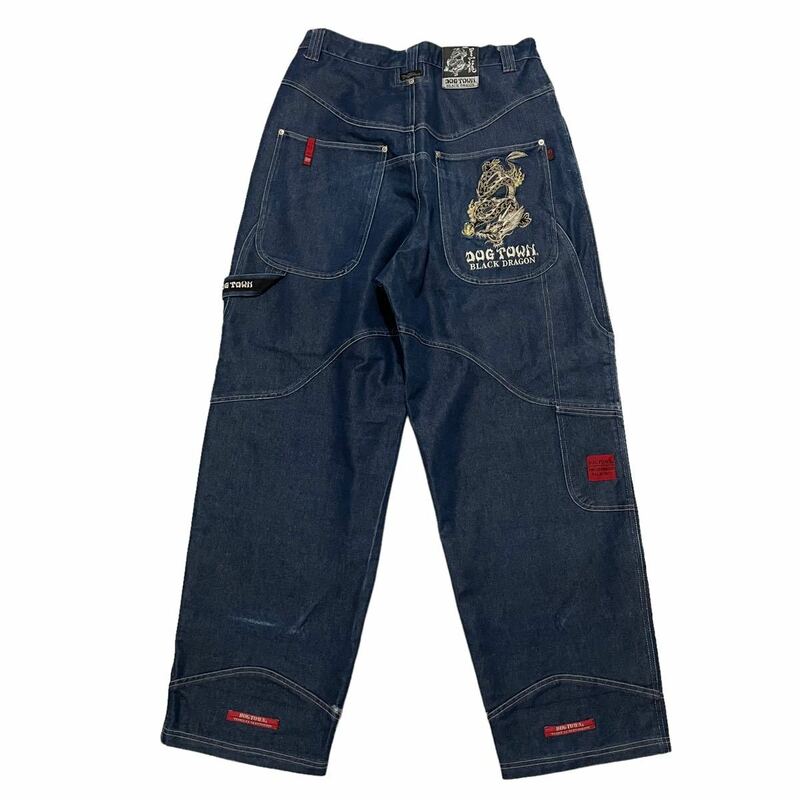 古着 DOGTOWN ドッグタウン デニムパンツ ペインターパンツ