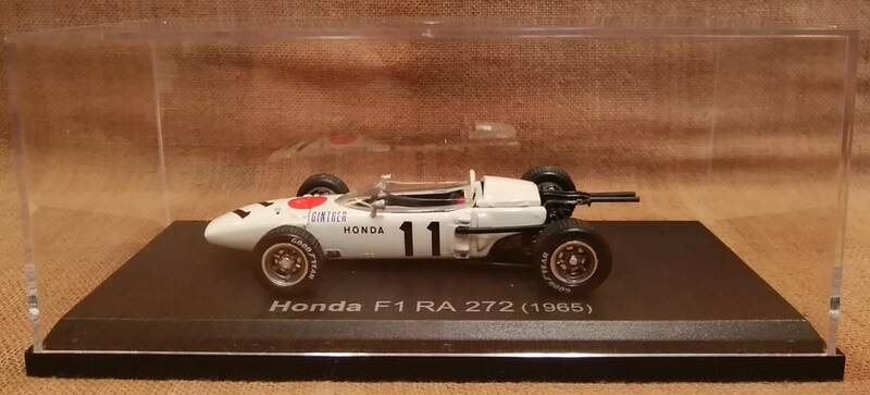 ホンダ Honda F1 RA 272 (1965) 1/43 アシェット 国産名車コレクション 定形外送料300円 レターパック送料520円