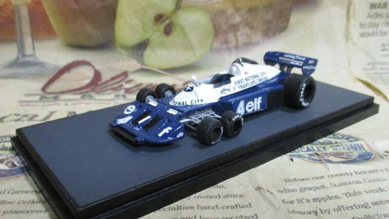 ★超レア絶版*BBR完成品*1/43*1977 Tyrrell Ford P34/2 #4 1977 Japan GP*Patrick Depailler≠MR