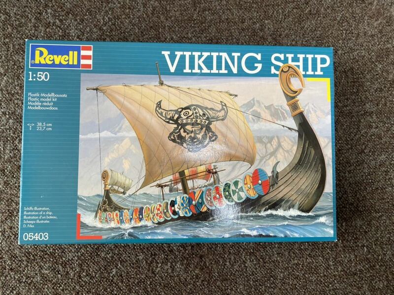 Revell 05403 VIKING SHIP 1/50スケールプラモデル