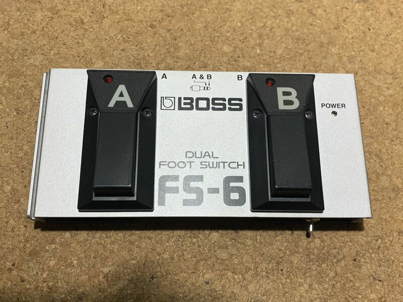 BOSS デュアルフットスイッチ FS-6 スイッチ付き