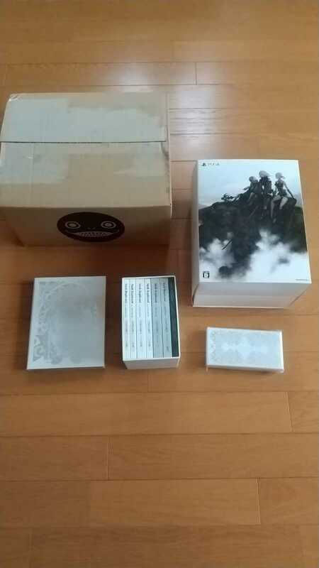 【限定品】ニーアレプリカント White Snow Edition(ソフト無し) 特典のみ 送料無料 NieR CD ピンバッジ 台本 エミール ニーアオートマタ