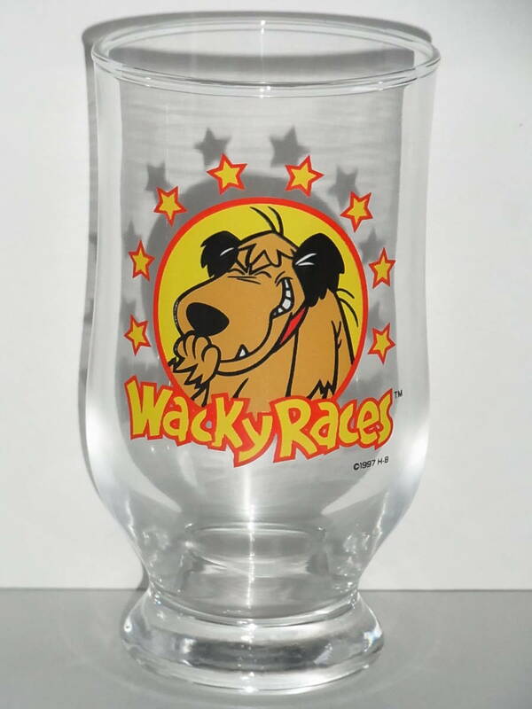 ◎ WackyRaces チキチキマシン猛レース 1997 ケンケン グラス ガラス製 ◎