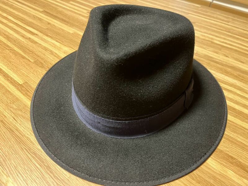 ウール100% 未使用　紳士帽子　11,000円