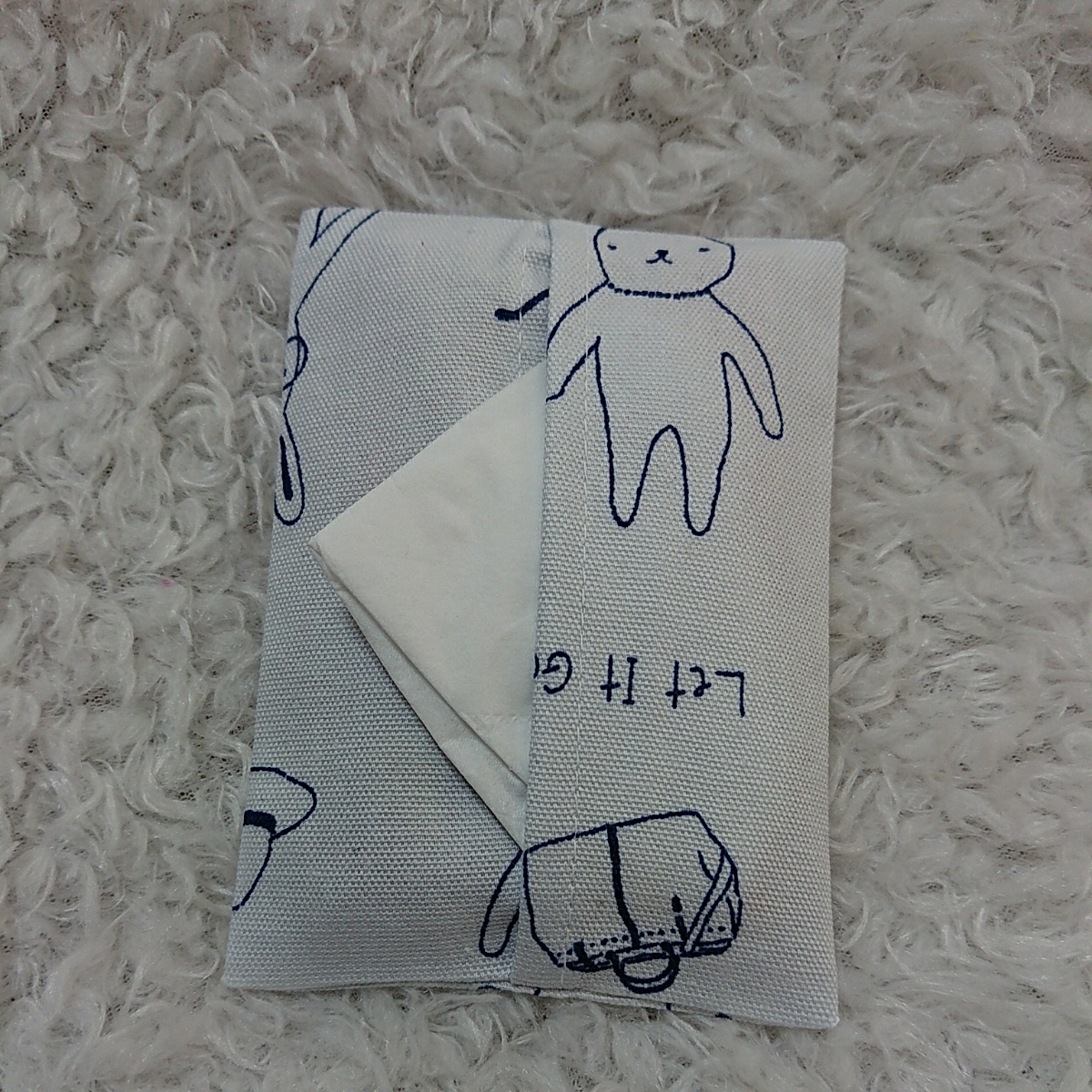 ◎ハンドメイド◎No.112ポケットティッシュケース♪小さいポケットティッシュ用