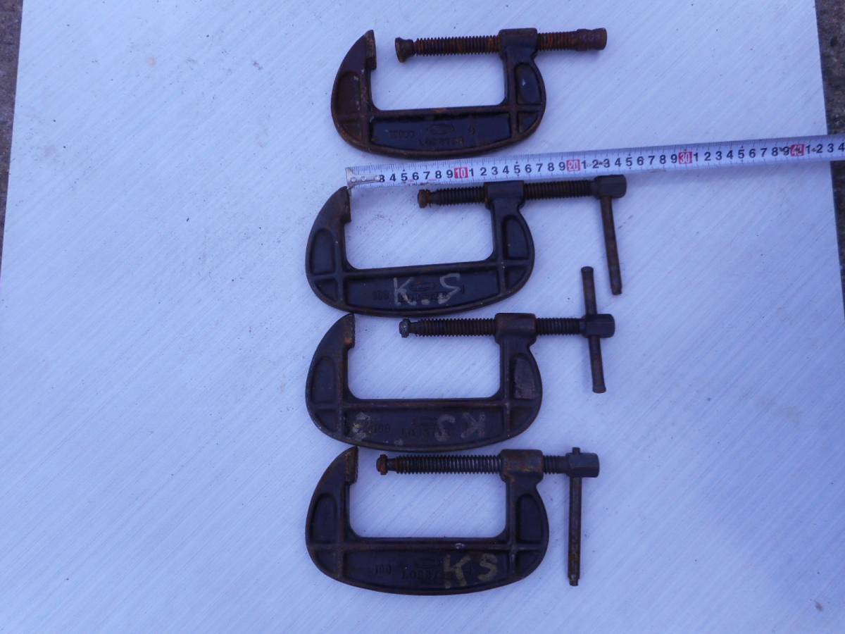 A2940　LOBSTER　ロブスター■Ｃ型クランプ　100　4個　現状