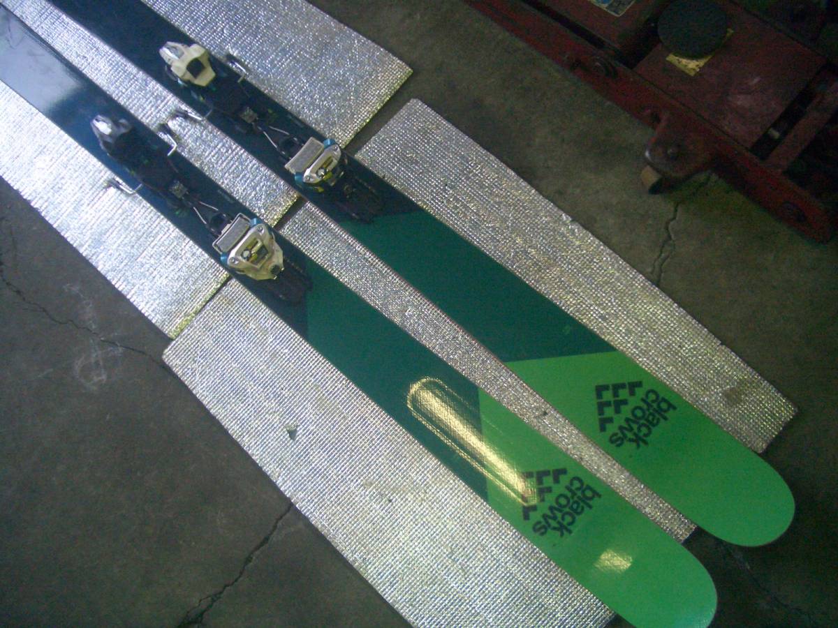 ☆パウダー　BC　スキー　blackcrows　ブラッククロウズ　186cm/103mm.メイビス　オールラウンド　マーカー　新同様