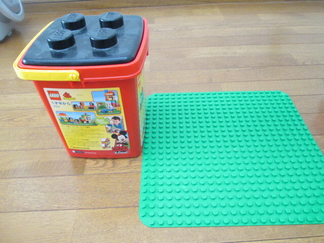 LEGO　duplo ミッキー＆フレンズのバケツ　基礎版つき