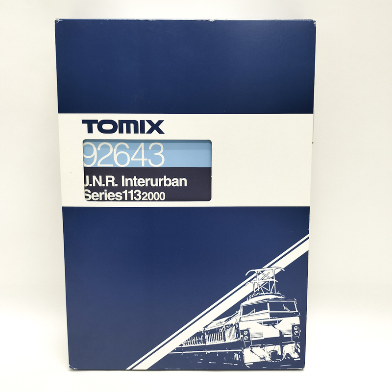 Nゲージ TOMIX 92643 J.N.R. Interurban Series 113-2000 国鉄 113-2000系 近郊電車(阪和線快速色) 現状品