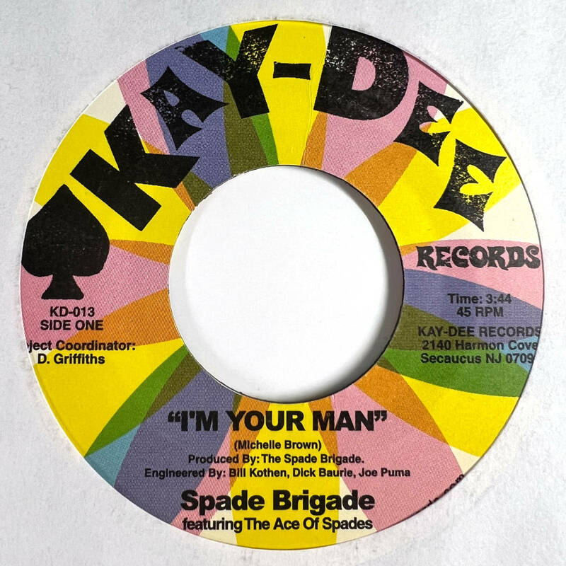 Spade Brigade Featuring The Ace Of Spades - I’m Your Man / Making Love In The Morning 7インチレコード Kenny Dope Kay-Dee Records