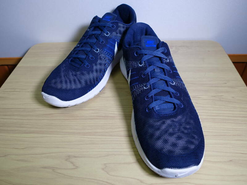 ◇ NIKE ナイキ FLEX FURY フレックス フューリー【705298-400】◇ 27.0cm スニーカー ランニング ブルー