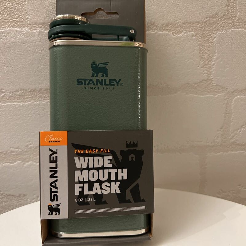 フラスコ/スタンレー/stanley/0.23L/新品未使用/クラシック/ウィスキー/登山/ライブ/キャンプ/FLASK