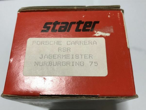 スターター/starter 1/43 ポルシェ カレラ RSR イエーガーマイスター 75 ガレージキット/ガレキ/キット /管KT01